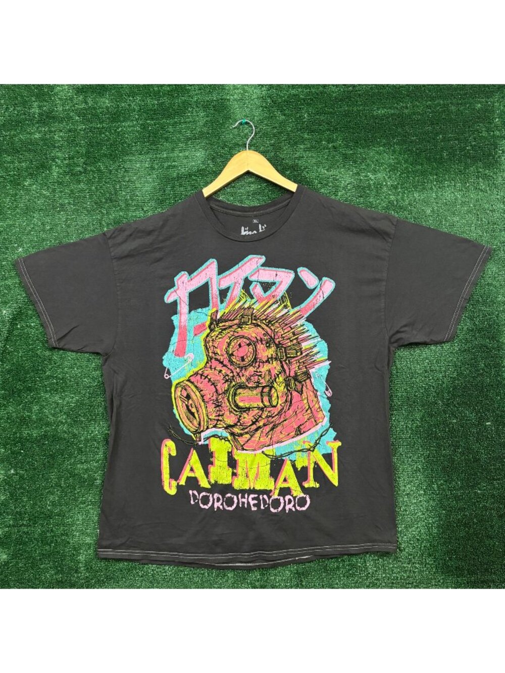 Dorohedoro Caiman Tonal Anime T-Shirt Size Extra Large